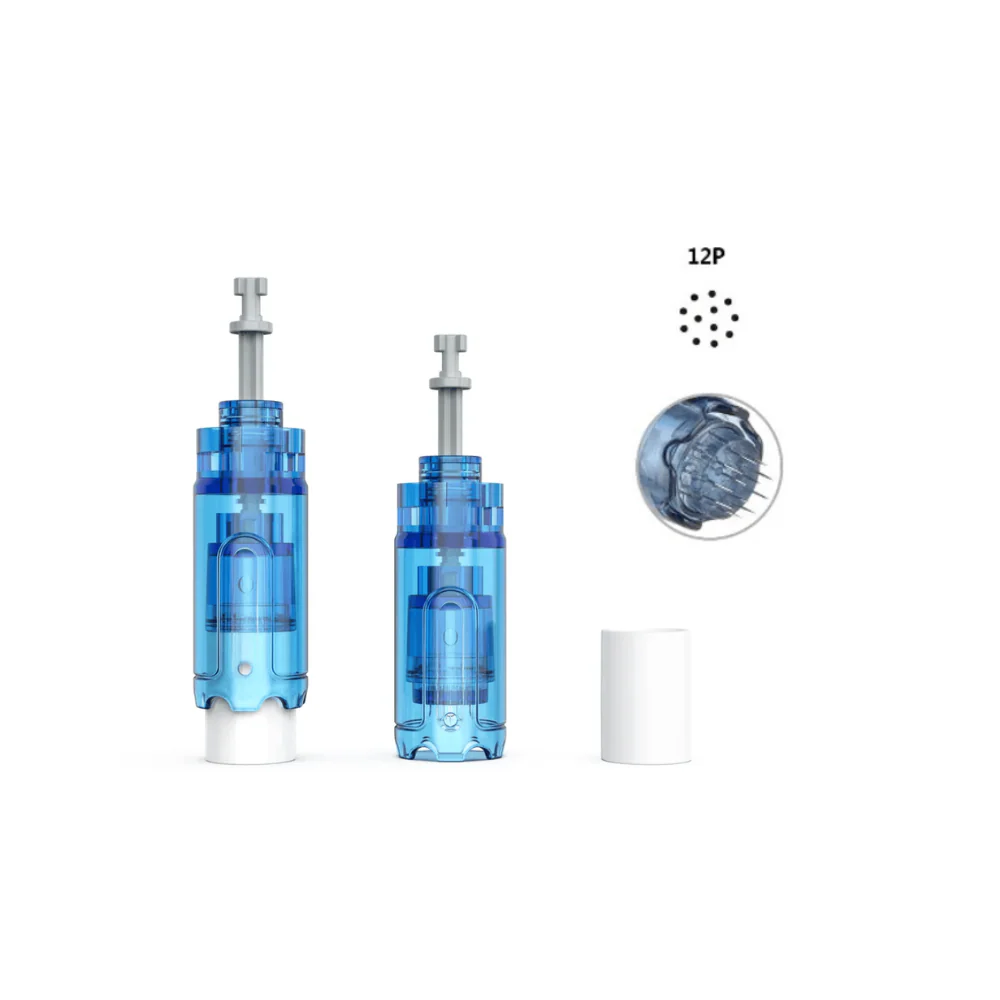 12 Pin Replacement Cartridges for Dr. Pen A20 Advanced Microneedling Pen (1 Pack of 10)