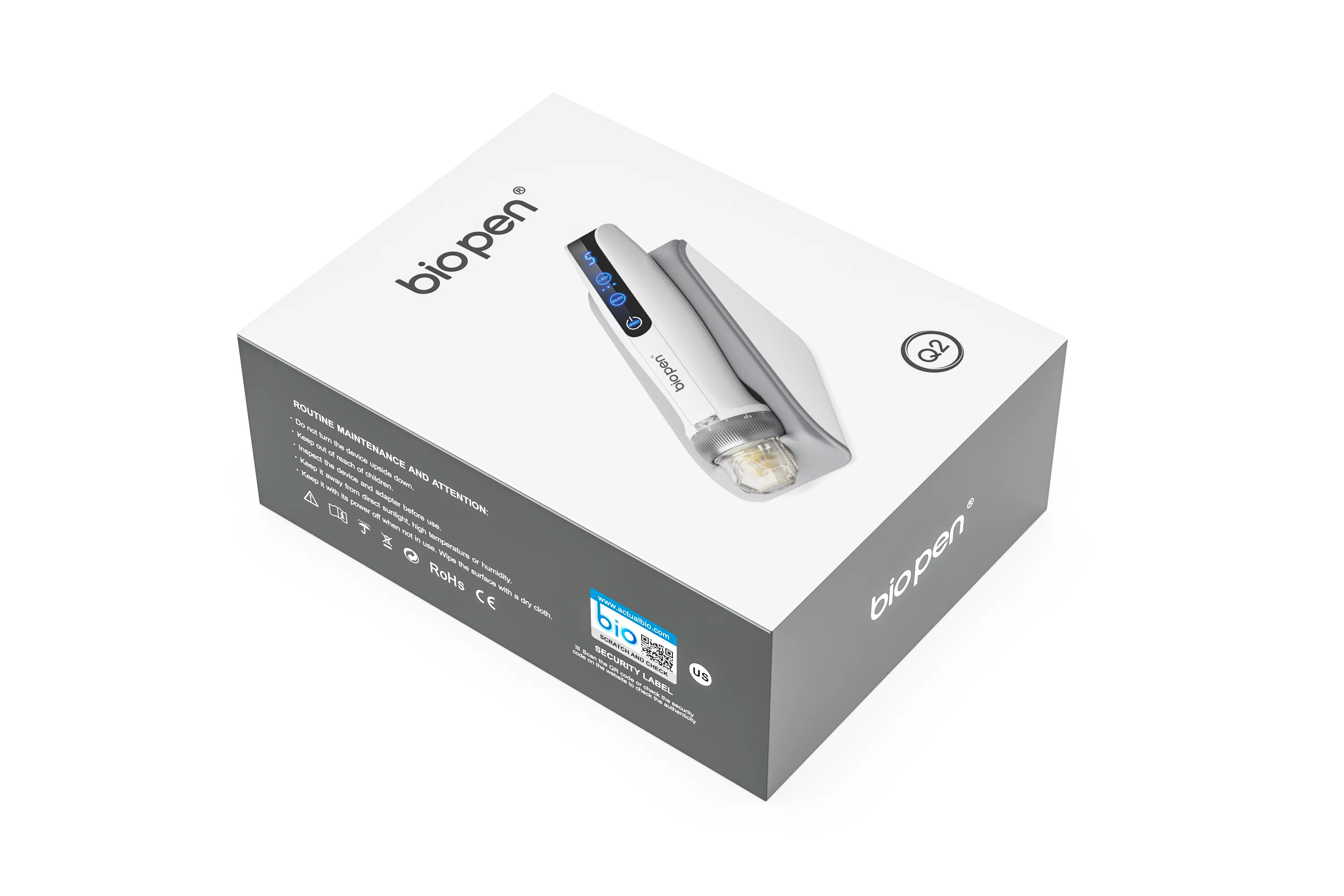 Bio Pen Q2 By Dr. Pen 3-in-1 Microneedling Pen With LED Light Therapy and EMS - Image 6