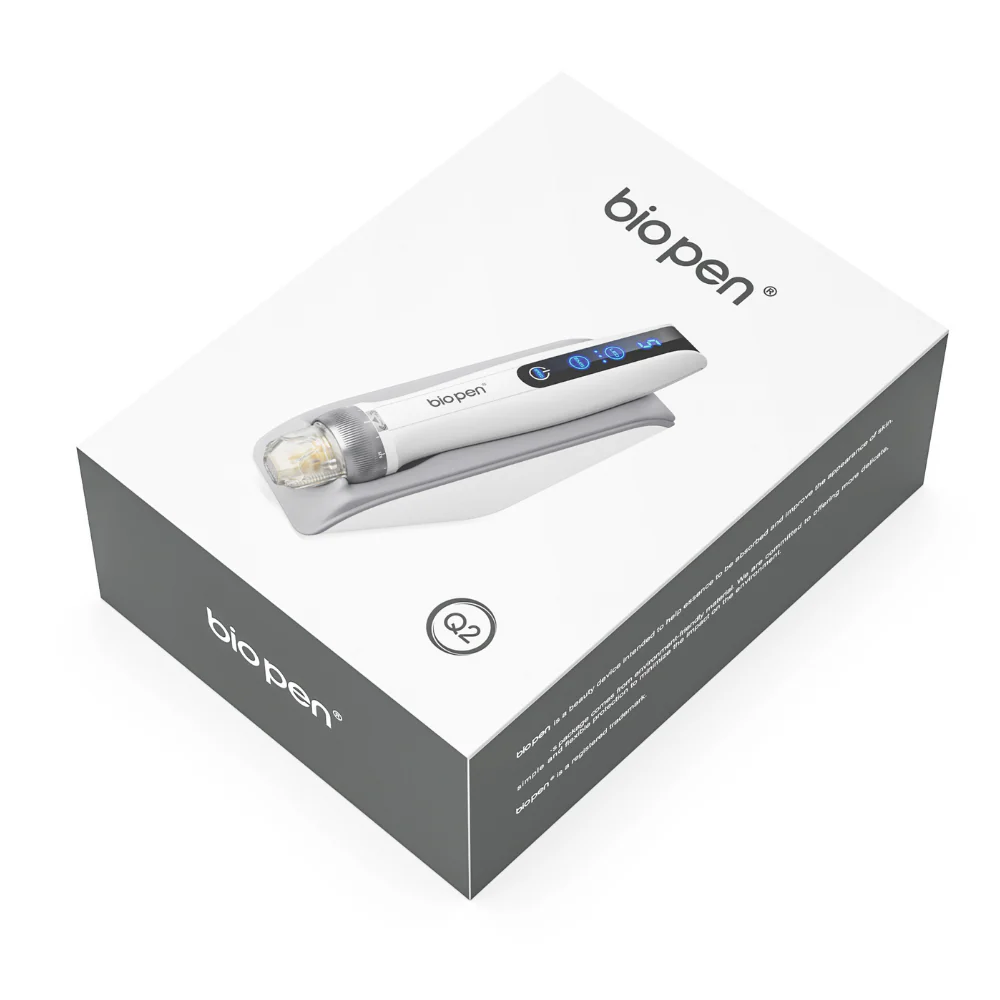 Bio Pen Q2 By Dr. Pen 3-in-1 Microneedling Pen With LED Light Therapy and EMS - Image 8