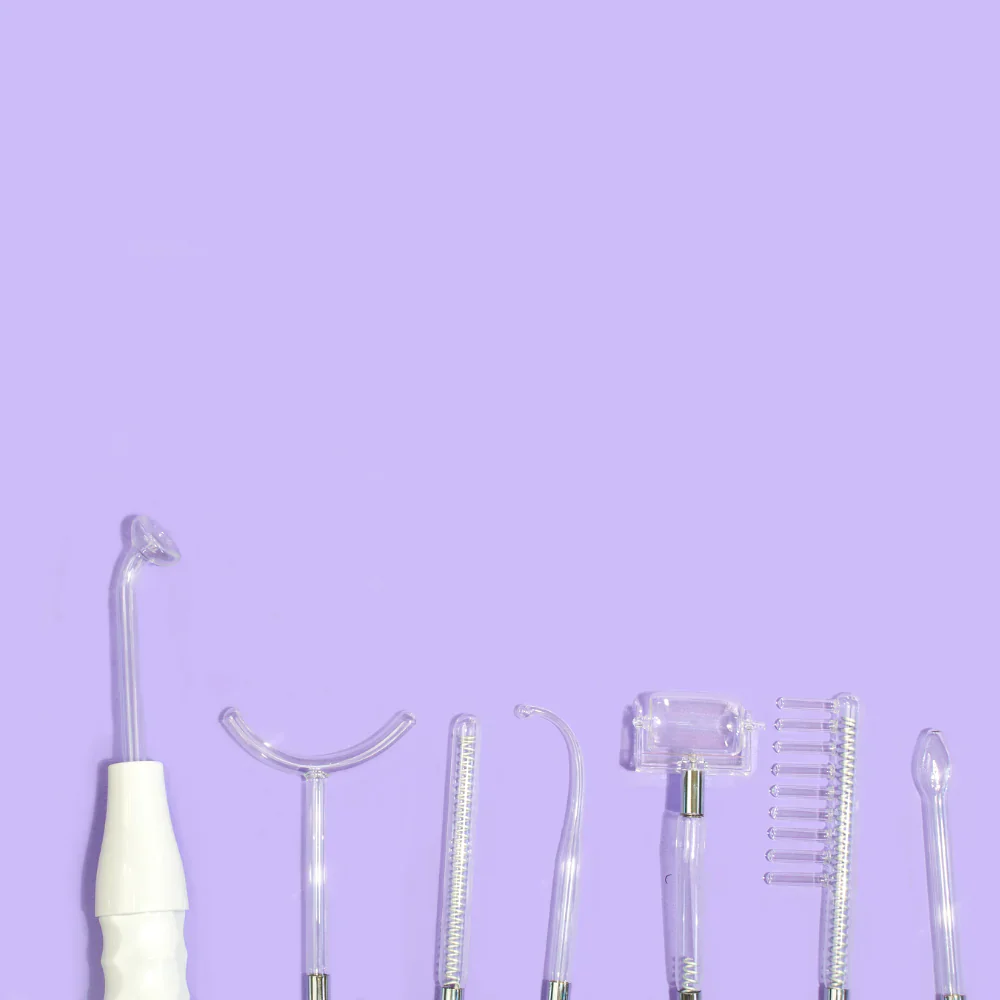 Peachaboo High-Frequency Therapy Wand for Acne (7 types of probes) - Image 4